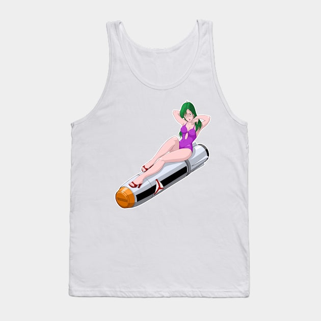 Miriya design Tank Top by Robotech/Macross and Anime design's